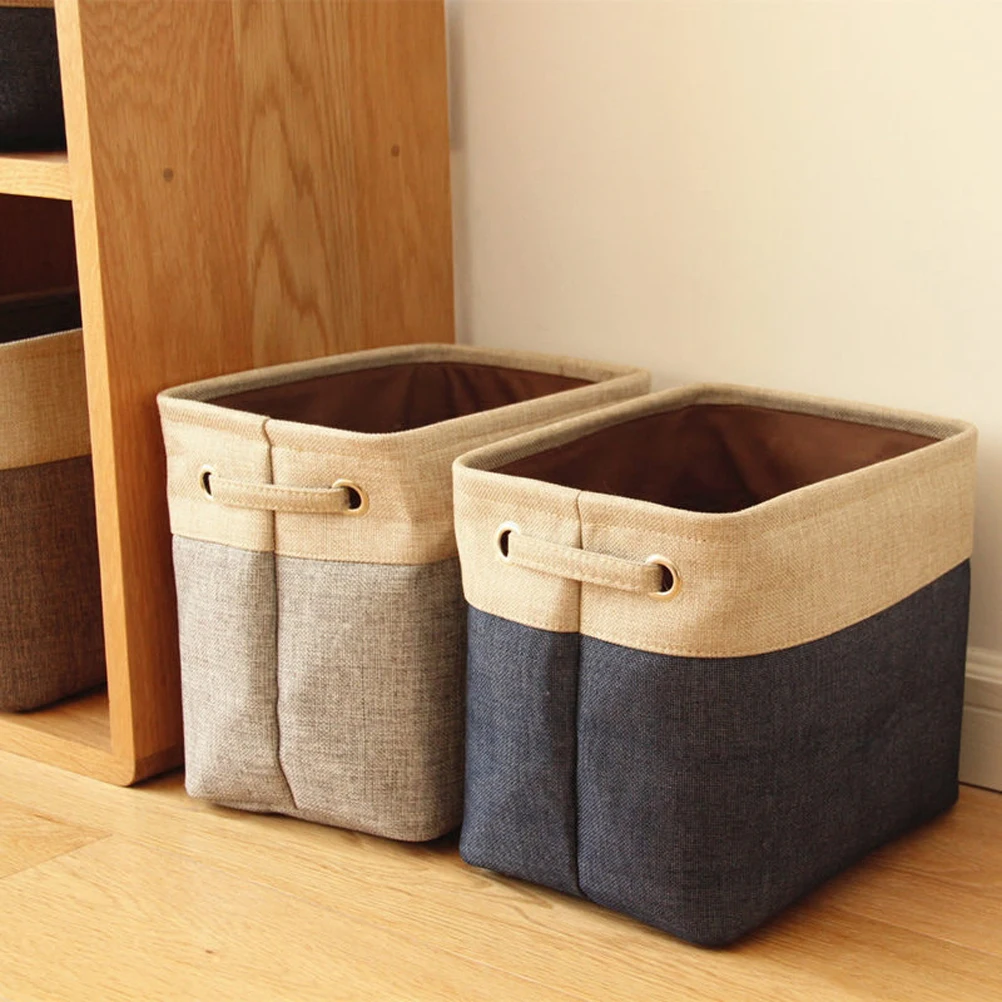 3PCS Foldable Cotton Linen Storage Bins ganizer Boxes for Clothes Laundry Toys Size L Multi Layer Storage Box for Home
3PCS Foldable Cotton Linen Storage Bins ganizer Boxes for Clothes Laundry Toys Size L Multi Layer Storage Box for Home