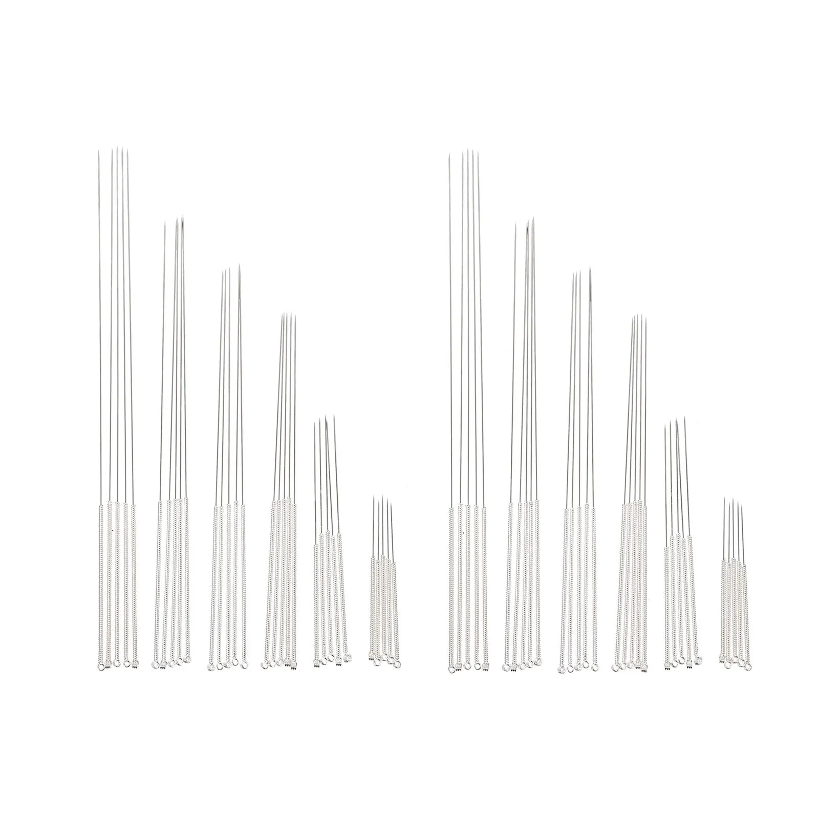 60 шт. иглы для акупунктуры, стальные посеребренные многоразовые китайские массажные иглы, меридиан, обезболивающая игла для акупунктуры
60 шт. иглы для акупунктуры, стальные посеребренные многоразовые китайские массажные иглы, меридиан, обезболивающая игла для акупунктуры