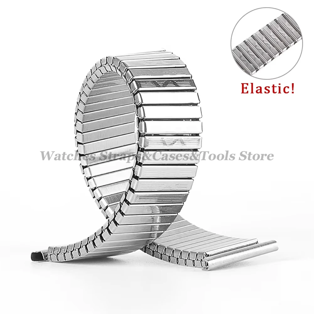 12/14/16/18/20mm Metal Elastic Watch Strap Stretch Expansion Stainless Steel Watch Band Men Women Wristband Accessories Bracelet
12/14/16/18/20mm Metal Elastic Watch Strap Stretch Expansion Stainless Steel Watch Band Men Women Wristband Accessories Bracelet