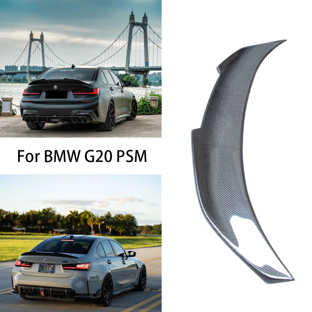 For BMW 3 Series G20 G28&M3 G80 PSM Style Carbon fiber Rear Spoiler Trunk wing 2018-2025
For BMW 3 Series G20 G28&M3 G80 PSM Style Carbon fiber Rear Spoiler Trunk wing 2018-2025