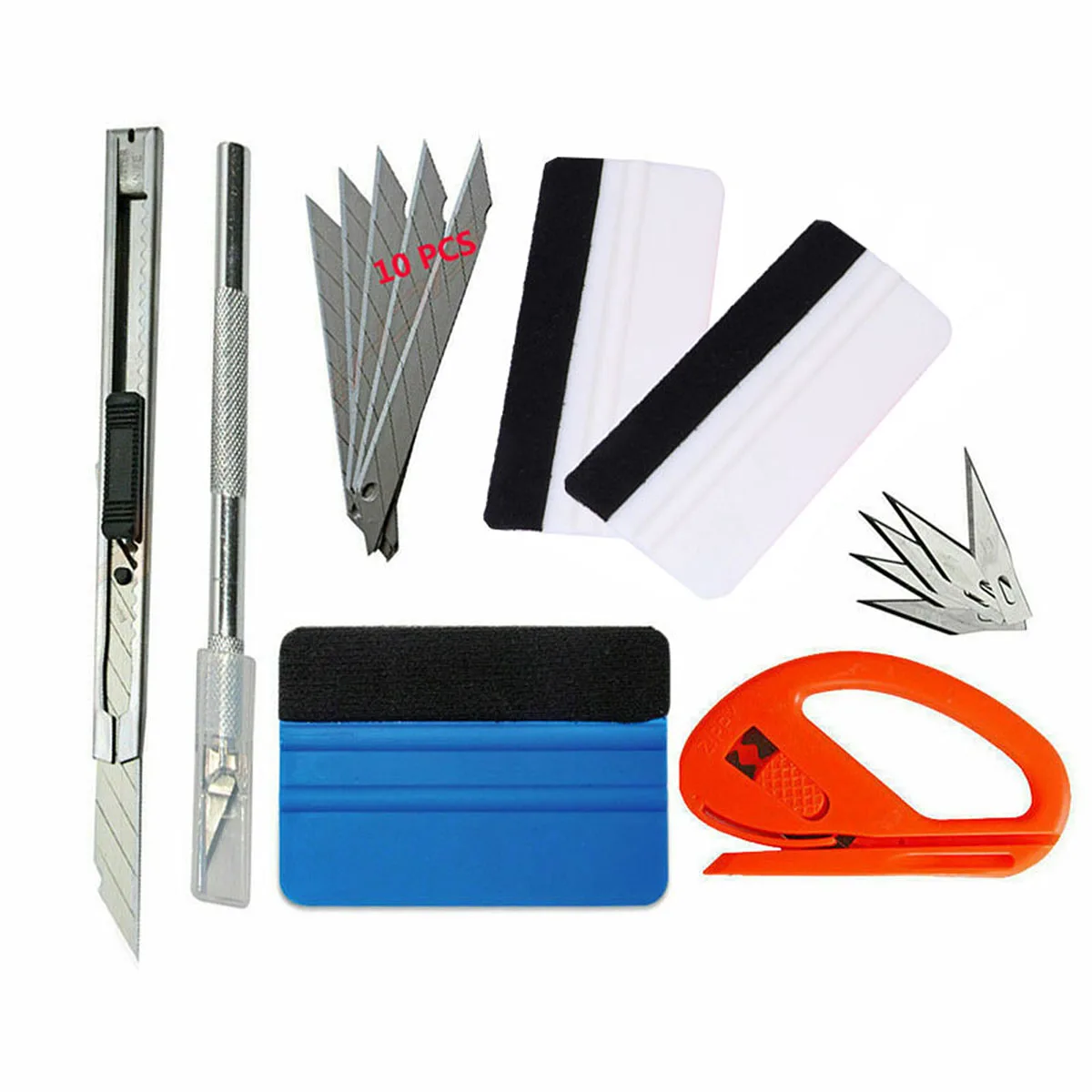 7pcs Color Change Film Tools Wrapping Scraper Squeegee Cutter Carbon Fiber Magnetic Stick Auto Window Tint Car Vinyl Tool Set
7pcs Color Change Film Tools Wrapping Scraper Squeegee Cutter Carbon Fiber Magnetic Stick Auto Window Tint Car Vinyl Tool Set