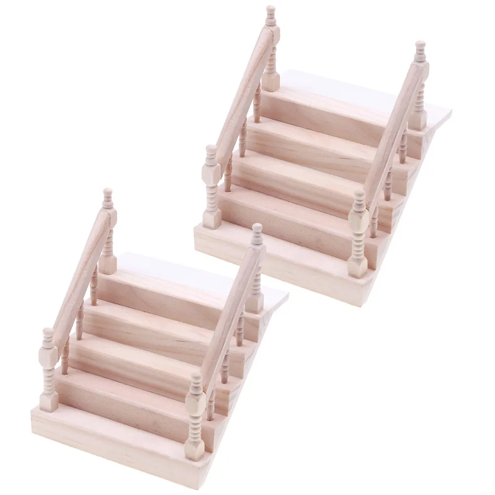 2 шт. деревянных мини-лестниц для кукольного домика, реалистичное украшение интерьера, изящный настольный декор
2 шт. деревянных мини-лестниц для кукольного домика, реалистичное украшение интерьера, изящный настольный декор