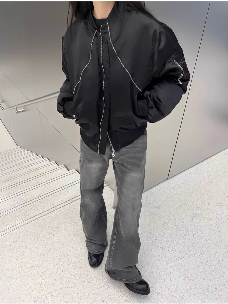 Американский ретро-бомбер MA Flight Jaet, хлопковая одежда в стиле бейсбольной куртки, утепленная верхняя одежда для пар, в стиле INS
Американский ретро-бомбер MA Flight Jaet, хлопковая одежда в стиле бейсбольной куртки, утепленная верхняя одежда для пар, в стиле INS