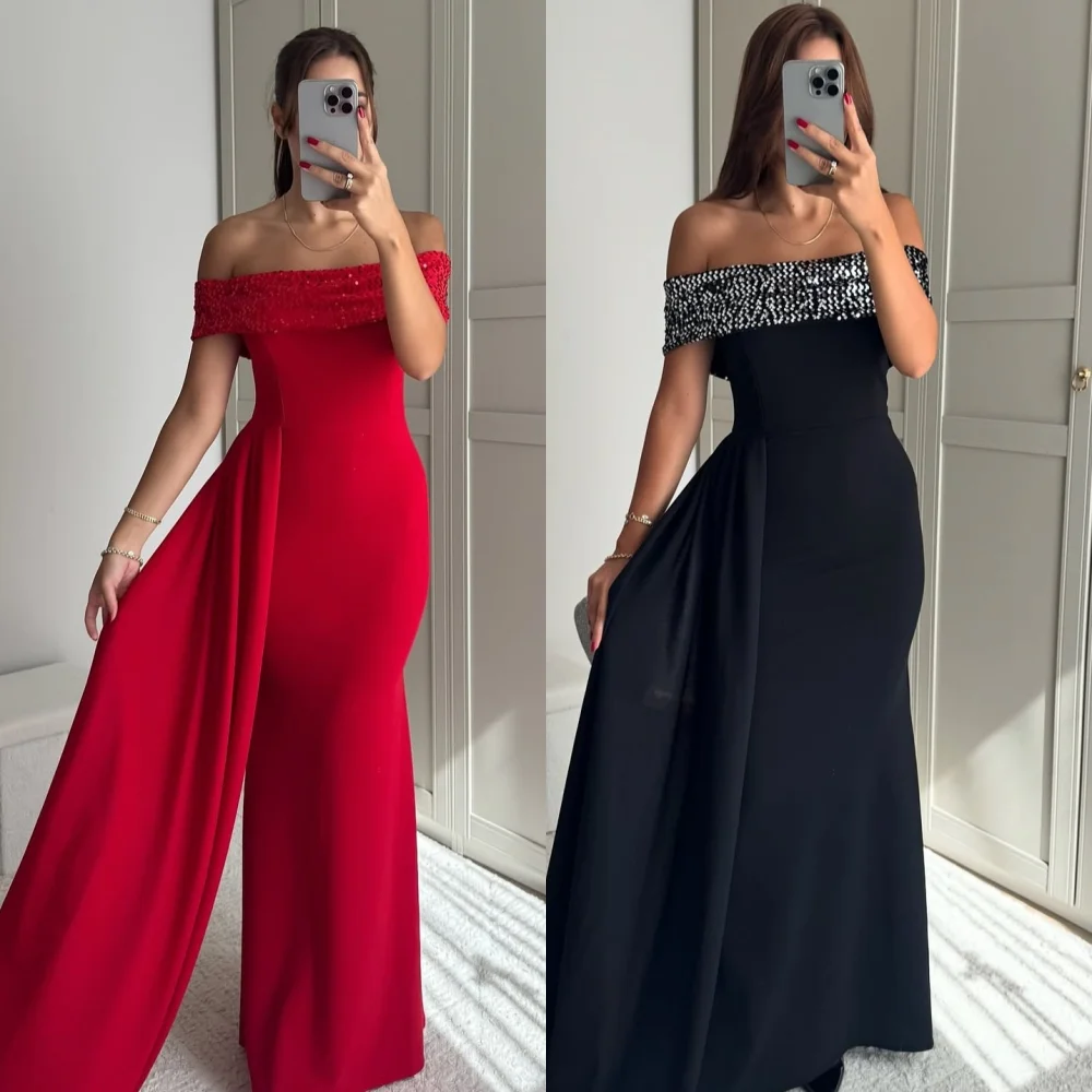 Длинные платья русалки из джерси с блестками по индивидуальному заказу, женский вечер, элегантный вечер, свадебный блеск для гостей, формальный
Длинные платья русалки из джерси с блестками по индивидуальному заказу, женский вечер, элегантный вечер, свадебный блеск для гостей, формальный