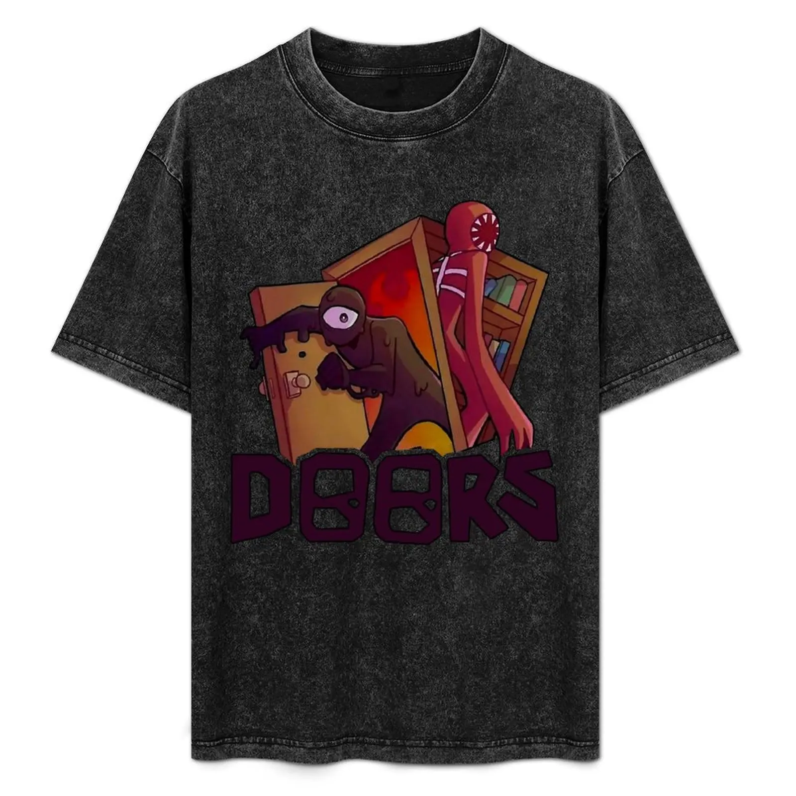 Doors - Seek Horror T-Shirt Work Short Sleeve Cotton Top
Doors - Seek Horror T-Shirt Work Short Sleeve Cotton Top