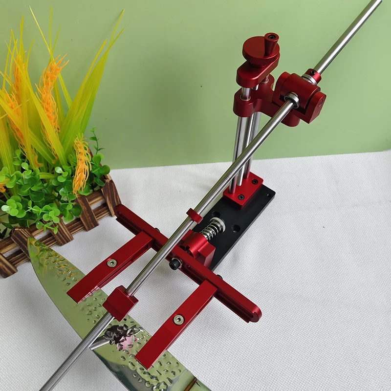 2025 New Red Fixed Angle Sharpener with Scale Adjustable Height 360° Rotating Tool Professional Kitchen Knife Sharpening System
2025 New Red Fixed Angle Sharpener with Scale Adjustable Height 360° Rotating Tool Professional Kitchen Knife Sharpening System