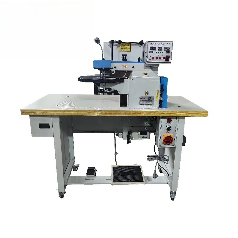 Leather Microcomputer Leather Automatic Gluing & Folding Machine Computer Numerical Control Leather Bag Edge Banding Machine
Leather Microcomputer Leather Automatic Gluing & Folding Machine Computer Numerical Control Leather Bag Edge Banding Machine