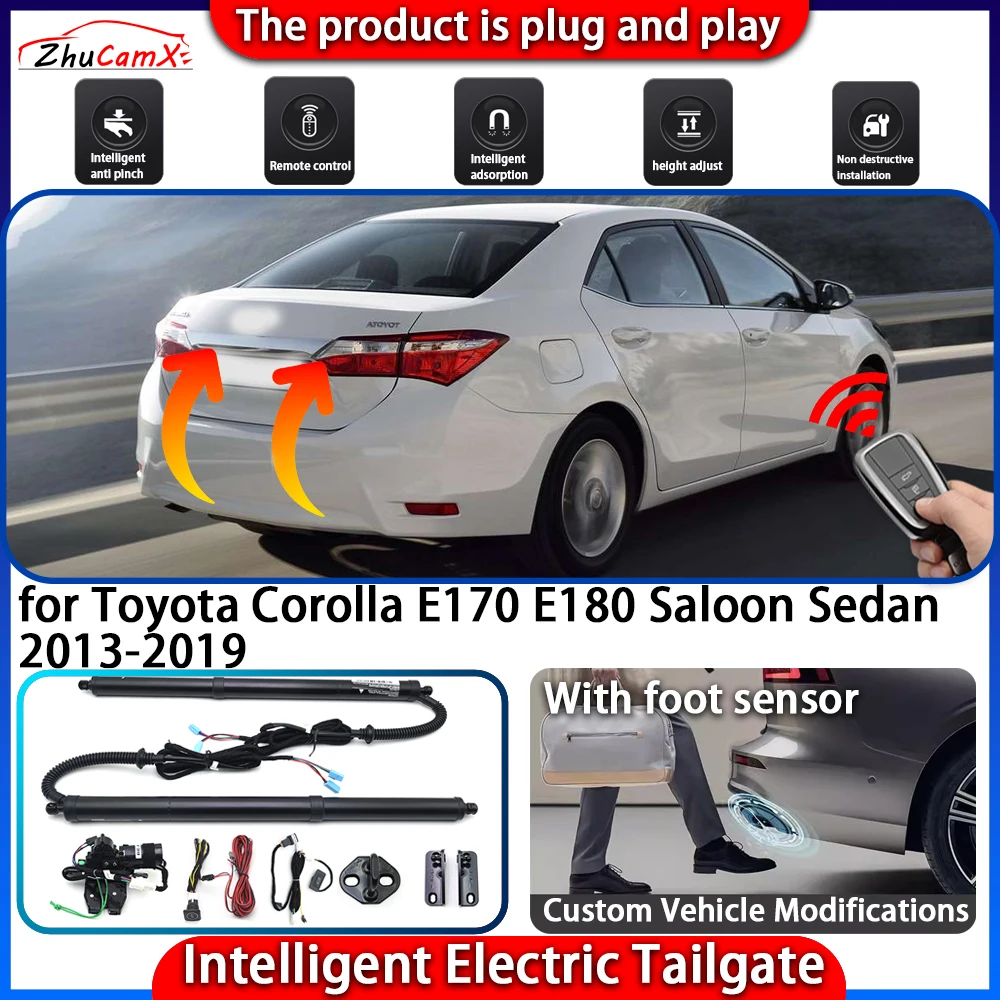Smart Powered Tailgate for Toyota Corolla E170 E180 Saloon Sedan 2013-2019 Automatic Intelligent Electric Trunk Lift Control Kit
Smart Powered Tailgate for Toyota Corolla E170 E180 Saloon Sedan 2013-2019 Automatic Intelligent Electric Trunk Lift Control Kit