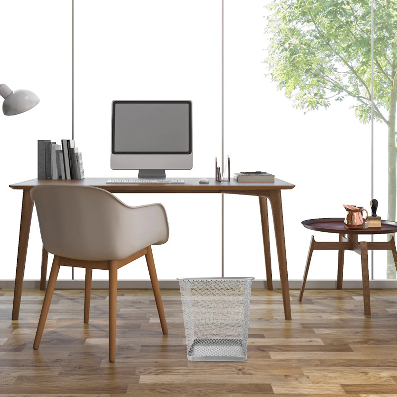 Mesh Trash Can Large Capacity Metal Waste Basket For Office Home Bedroom Bathroom Sturdy Iron Garbage Bin
Mesh Trash Can Large Capacity Metal Waste Basket For Office Home Bedroom Bathroom Sturdy Iron Garbage Bin