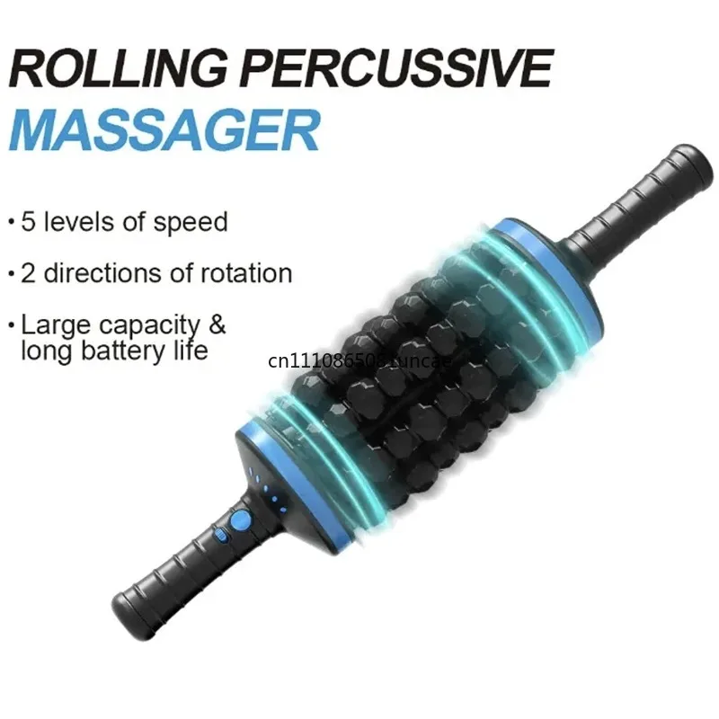 Cordless Roller Body Massage 360 Rolling Percussive Relief Muscle Relax Stress Massager Rechargeable Vibrators Fitness Shaping
Cordless Roller Body Massage 360 Rolling Percussive Relief Muscle Relax Stress Massager Rechargeable Vibrators Fitness Shaping