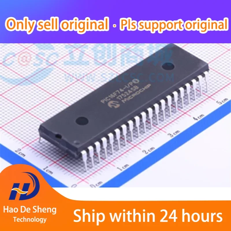 10 шт./партия Φ/P PIC16F74-I DIP-40 новая Оригинальная фотография
10 шт./партия Φ/P PIC16F74-I DIP-40 новая Оригинальная фотография