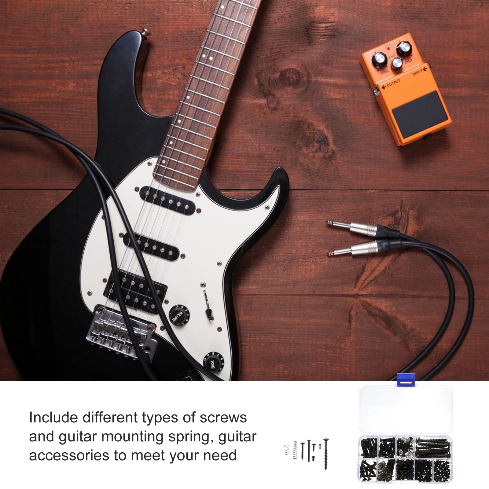 240 Pcs Stainless Guitar Hardware Accessories Pickup Truck Mounting Screws Parts Assortment Kit 
240 Pcs Stainless Guitar Hardware Accessories Pickup Truck Mounting Screws Parts Assortment Kit