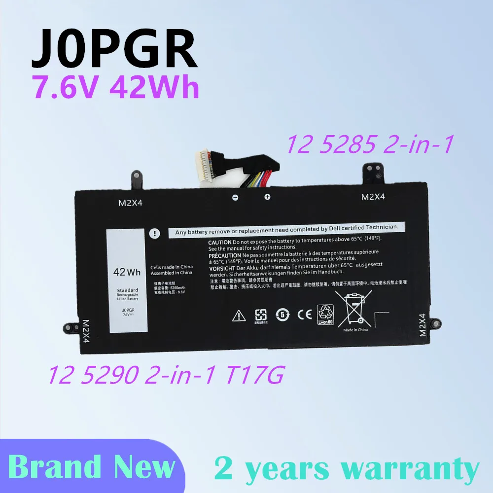J0PGR Battery For Dell Latitude 12 5285 2-in-1 5290 2-in-1 T17G Series JOPGR T17G X16TW 1WND8
J0PGR Battery For Dell Latitude 12 5285 2-in-1 5290 2-in-1 T17G Series JOPGR T17G X16TW 1WND8