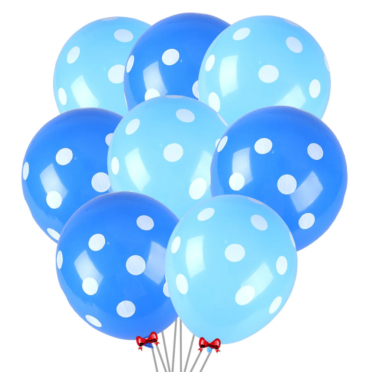 50 pcs 12 Inch Dot Latex Balloons Long Lasting Party Wedding Birthday Christmas Decoration Blue Light Blue
50 pcs 12 Inch Dot Latex Balloons Long Lasting Party Wedding Birthday Christmas Decoration Blue Light Blue