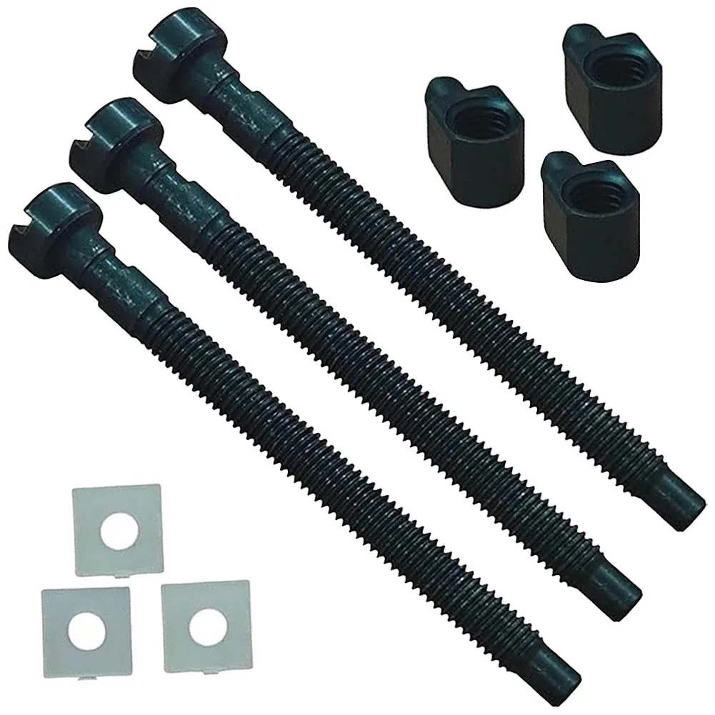 Chain Adjustment Hardware Set of Three Compatible with Leading Brands' Chainsaw Models Like Numbers in Range from Series
Chain Adjustment Hardware Set of Three Compatible with Leading Brands' Chainsaw Models Like Numbers in Range from Series