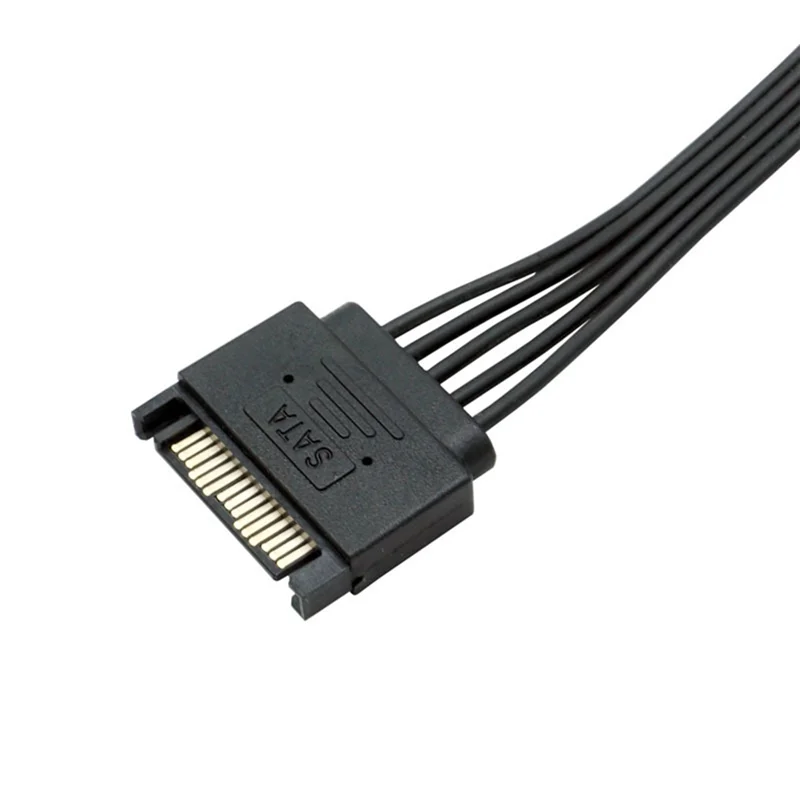 5-проводной SATA 15-контактный удлинительный кабель питания «папа-мама» HDD SSD питания для ПК HDD SSD 18AWG
5-проводной SATA 15-контактный удлинительный кабель питания «папа-мама» HDD SSD питания для ПК HDD SSD 18AWG
