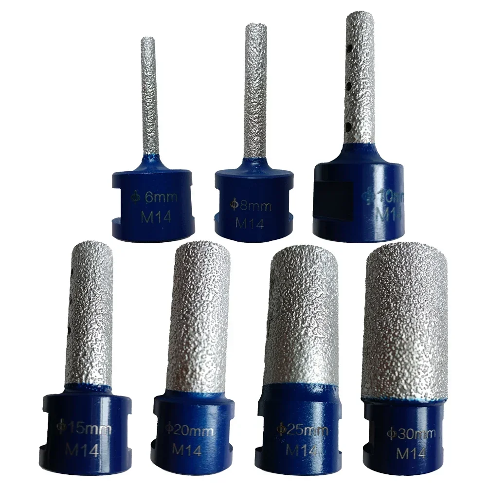 1Pc Vaccum Brazed Diamond Polishing Bit Finger Bit Thread Hole Cutter For Tile Granite Marble Grinding Electric Grinder Tool
1Pc Vaccum Brazed Diamond Polishing Bit Finger Bit Thread Hole Cutter For Tile Granite Marble Grinding Electric Grinder Tool