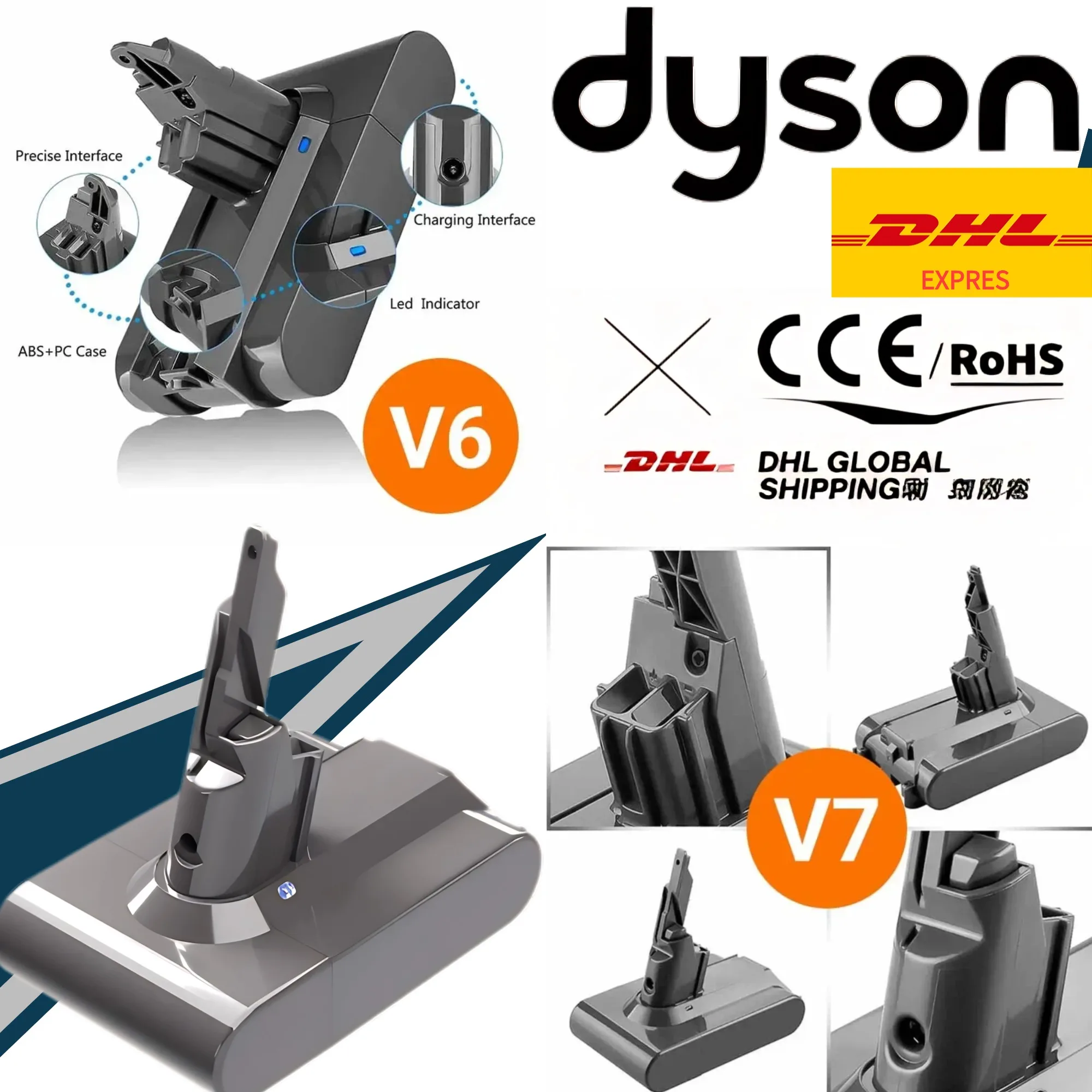 100% официальная оригинальная батарея для пылесоса Dyson — совместима с V7, V8, V10, V6, DC58, DC59, DC62, DC74, SV03, SV09.
100% официальная оригинальная батарея для пылесоса Dyson — совместима с V7, V8, V10, V6, DC58, DC59, DC62, DC74, SV03, SV09.