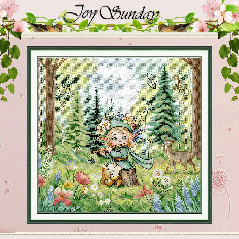 Song of the Forest Patterns Counted Cross Stitch Set DIY 11CT 14CT 16CT HD Stamped DMC Cross-stitch Kit Embroidery Needlework
Song of the Forest Patterns Counted Cross Stitch Set DIY 11CT 14CT 16CT HD Stamped DMC Cross-stitch Kit Embroidery Needlework
