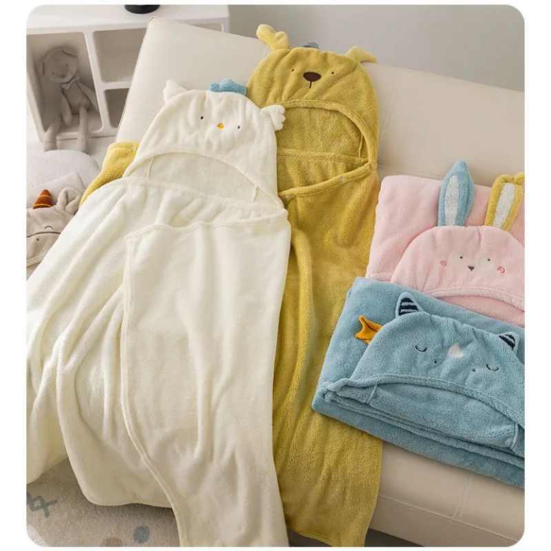 Baby Hooded Poncho Towel Children Hooded Bath Towel Coral Fleece Kids Beach Bathing Stuff Baby Swaddle Blanket Infant Washcloth
Baby Hooded Poncho Towel Children Hooded Bath Towel Coral Fleece Kids Beach Bathing Stuff Baby Swaddle Blanket Infant Washcloth