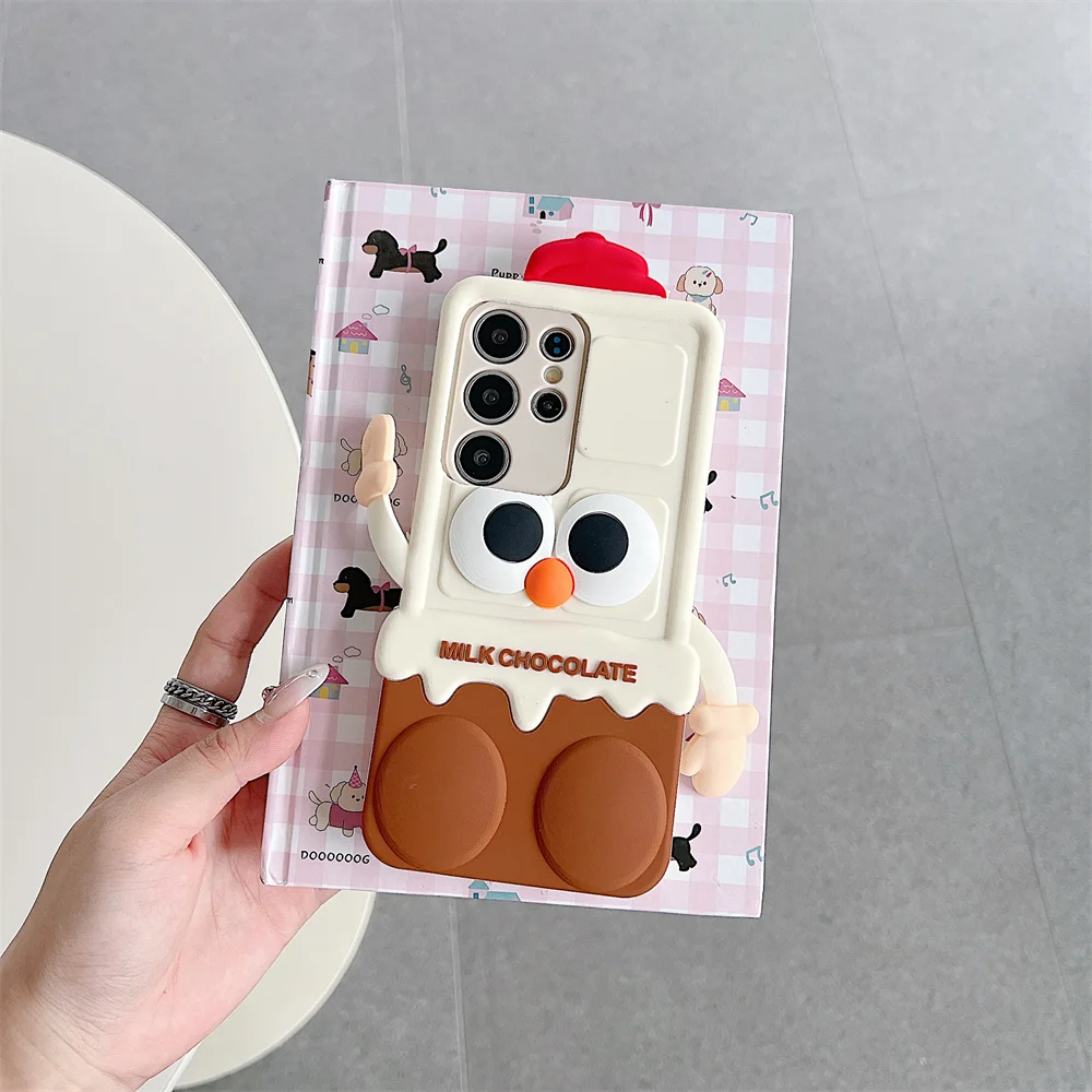 S26 Ultra Trendy 3D Fashion Cute Milk Chocolate Bar Phone Case for SamSung Galaxy S25 S24 S23 A57 A56 Silicone Protective Cover
S26 Ultra Trendy 3D Fashion Cute Milk Chocolate Bar Phone Case for SamSung Galaxy S25 S24 S23 A57 A56 Silicone Protective Cover
