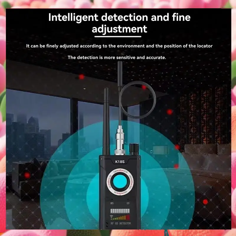 Eavesdropping Detector For GPS Tracker, Listening Device, Camera Finder For Travel, Hotel Living EU Plug-ABJU
Eavesdropping Detector For GPS Tracker, Listening Device, Camera Finder For Travel, Hotel Living EU Plug-ABJU