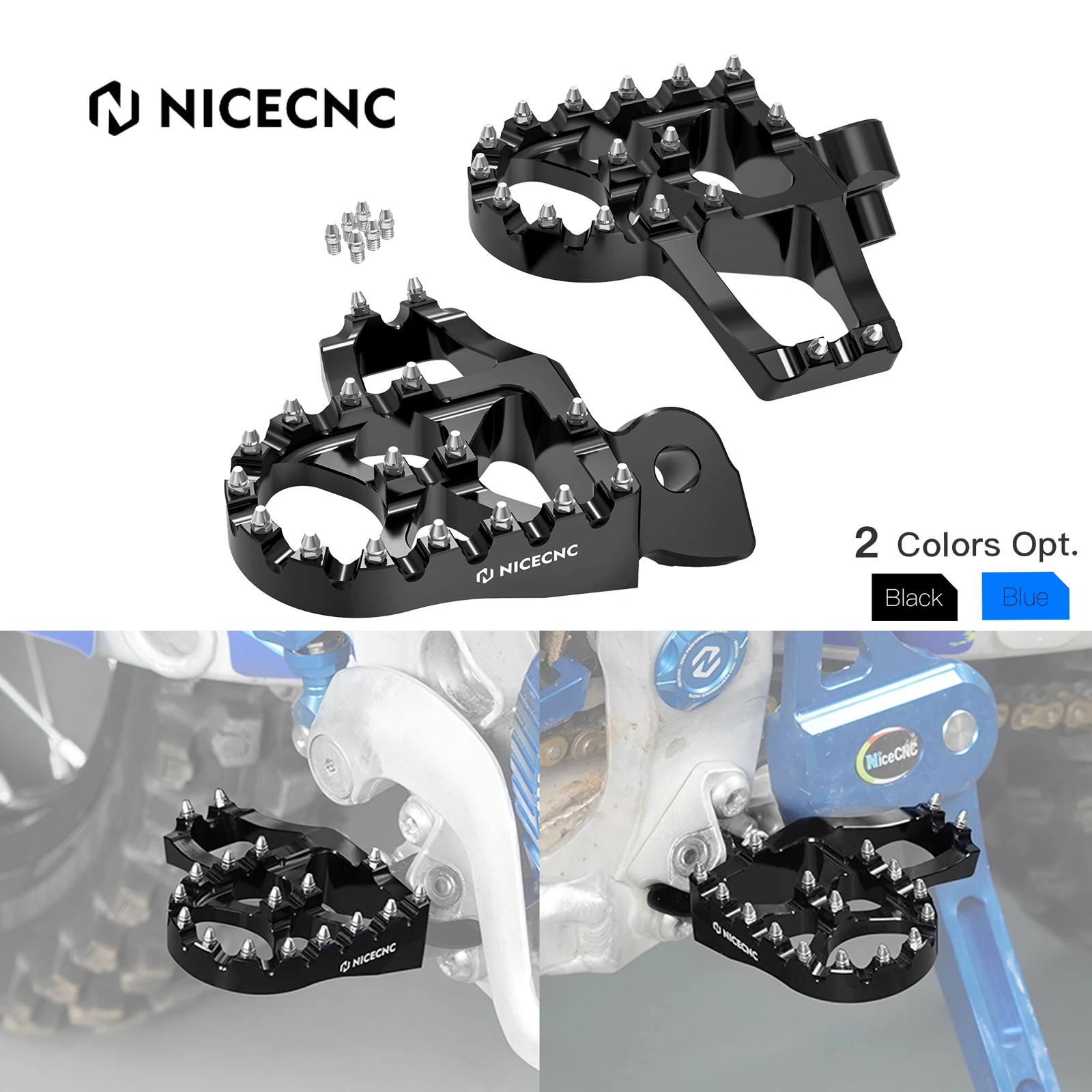 NICECNC For Yamaha YZ125 YZ250 1998-2023 YZ250F YZ450F WR250F WR450F YZ 65 85 125X 250X 250FX 450FX Extender Foot Pegs Footrests
NICECNC For Yamaha YZ125 YZ250 1998-2023 YZ250F YZ450F WR250F WR450F YZ 65 85 125X 250X 250FX 450FX Extender Foot Pegs Footrests