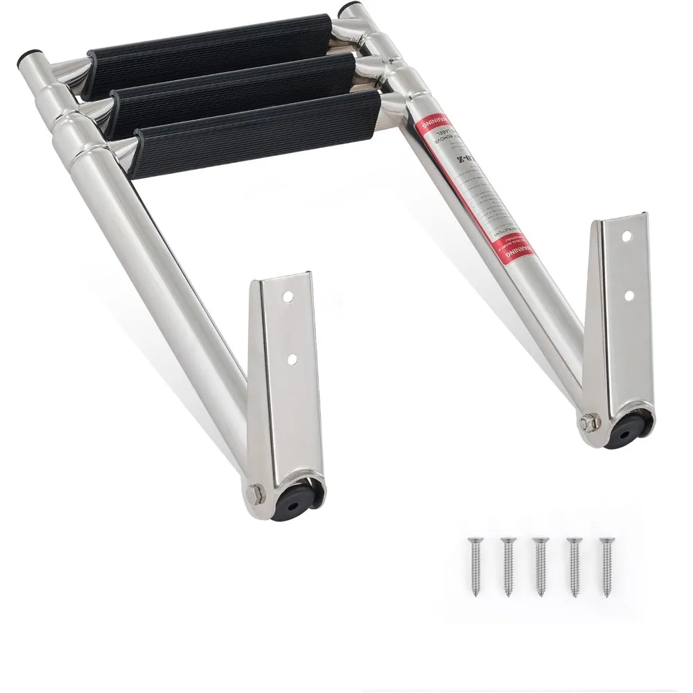 3-ступенчатая телескопическая лестница для лодок, понтонная лестница для лодок с прочностью 400 фунтов
3-ступенчатая телескопическая лестница для лодок, понтонная лестница для лодок с прочностью 400 фунтов