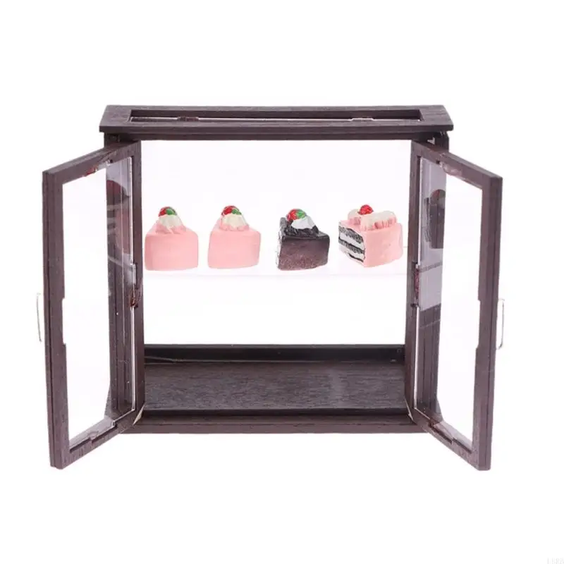 Realistic Mini Wooden Bakery Showcase Shelf For Dollhouses Accessories L8RB
Realistic Mini Wooden Bakery Showcase Shelf For Dollhouses Accessories L8RB