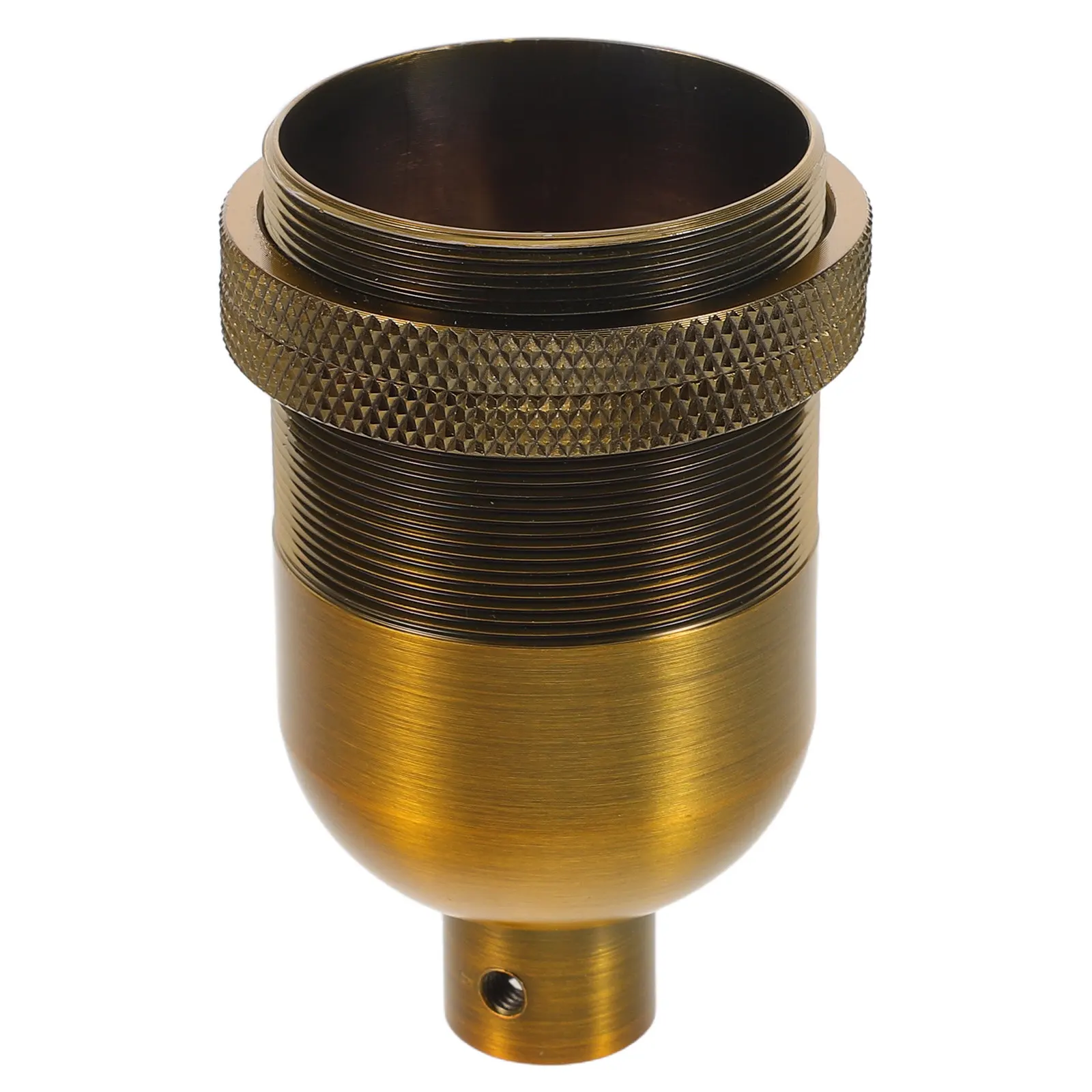E27 Vintage Aluminum Light Socket Screw Base Pendant Lamp Holder Ceiling Light Base Holder for DIY Lighting Fixture
E27 Vintage Aluminum Light Socket Screw Base Pendant Lamp Holder Ceiling Light Base Holder for DIY Lighting Fixture