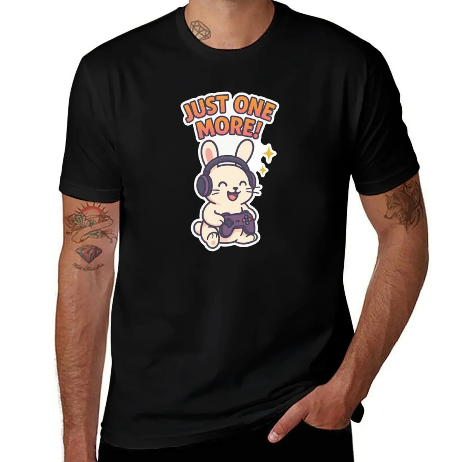 Just one more! T-Shirt cheap stuff Short sleeve tee designer shirts slim fit t shirts for men
Just one more! T-Shirt cheap stuff Short sleeve tee designer shirts slim fit t shirts for men