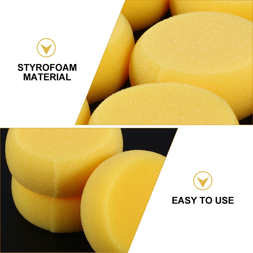 Yellow Round Cake Sponge Art Crafts Foam Paint Brushes Multipurpose Watercolor Soft Absorbent Tile Pottery Ceramic Wall Painting
Yellow Round Cake Sponge Art Crafts Foam Paint Brushes Multipurpose Watercolor Soft Absorbent Tile Pottery Ceramic Wall Painting