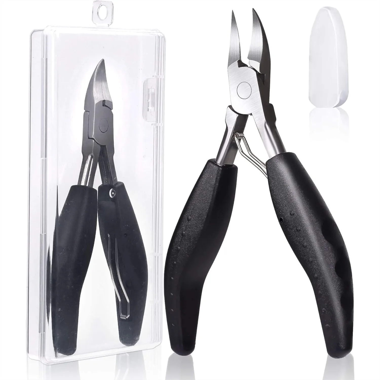 Heavy Duty Ingrown Toenail Clippers, Professional Toenails Trimmer for Thick Nail & Ingrown Toenails, Sharp Curved Blade
Heavy Duty Ingrown Toenail Clippers, Professional Toenails Trimmer for Thick Nail & Ingrown Toenails, Sharp Curved Blade