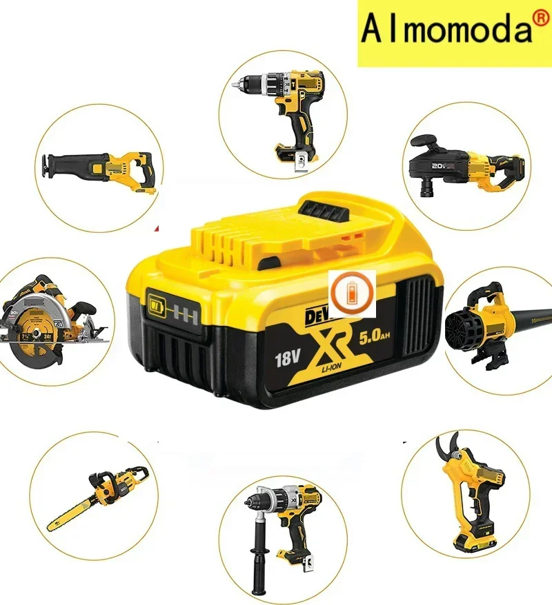 25 Aging resistant alternative Dewa lithium battery 20V/18V 5.0mH hand drill power tool battery High price and quality assurance
25 Aging resistant alternative Dewa lithium battery 20V/18V 5.0mH hand drill power tool battery High price and quality assurance