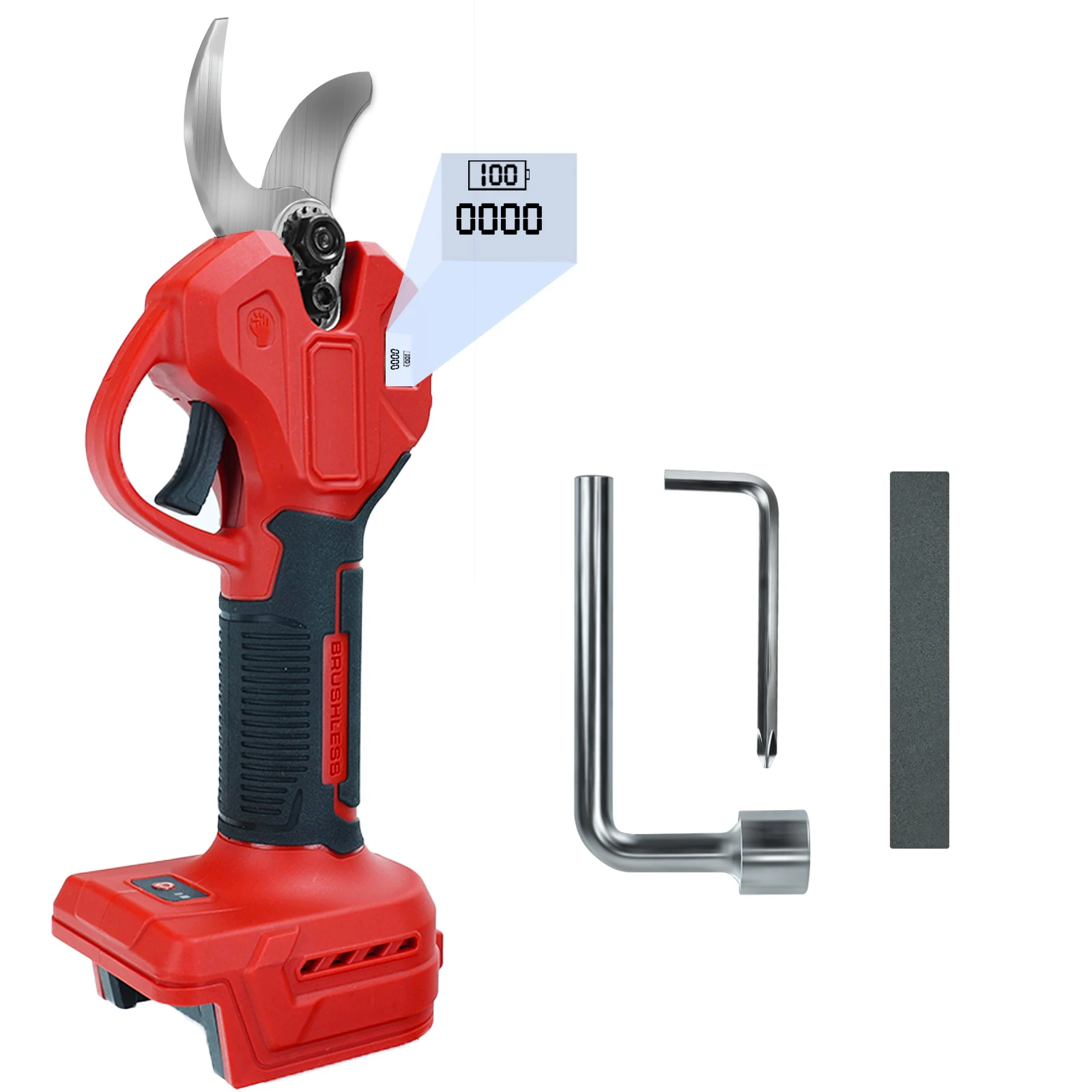 30 мм бесщеточные электрические секаторы для Milwaukee 18 В аккумуляторные аккумуляторные электрические ножницы для обрезки деревьев садовый инструмент
30 мм бесщеточные электрические секаторы для Milwaukee 18 В аккумуляторные аккумуляторные электрические ножницы для обрезки деревьев садовый инструмент