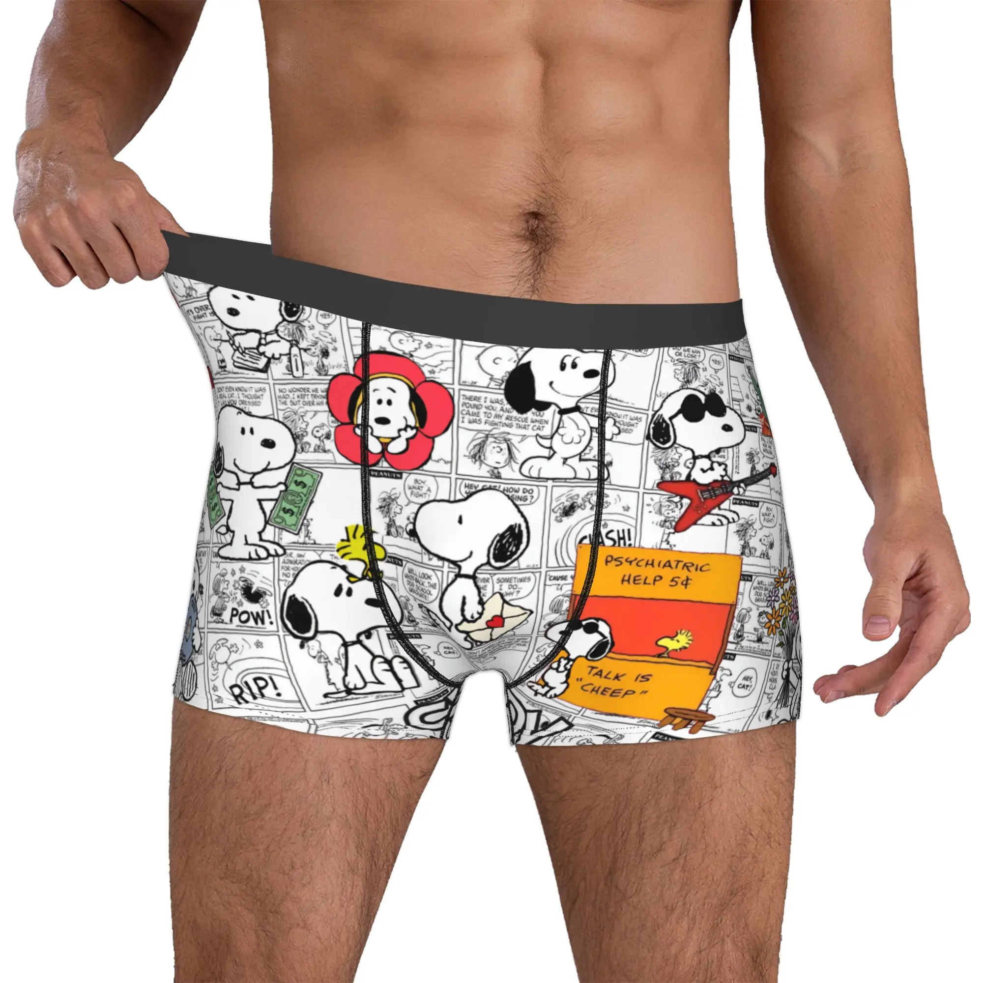 White Dog Boxers Shorts Men's Retro Movie Briefs Underwear Funny Underpants
White Dog Boxers Shorts Men's Retro Movie Briefs Underwear Funny Underpants