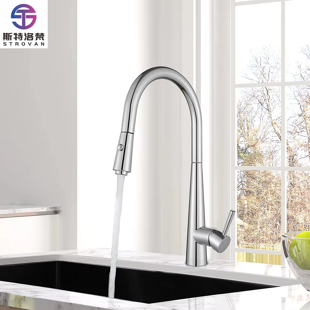 Brass Pull Down Kitchen Faucet Acceptable Kitchen Mixer Tap for Home/Hotel Kitchen Sink
Brass Pull Down Kitchen Faucet Acceptable Kitchen Mixer Tap for Home/Hotel Kitchen Sink