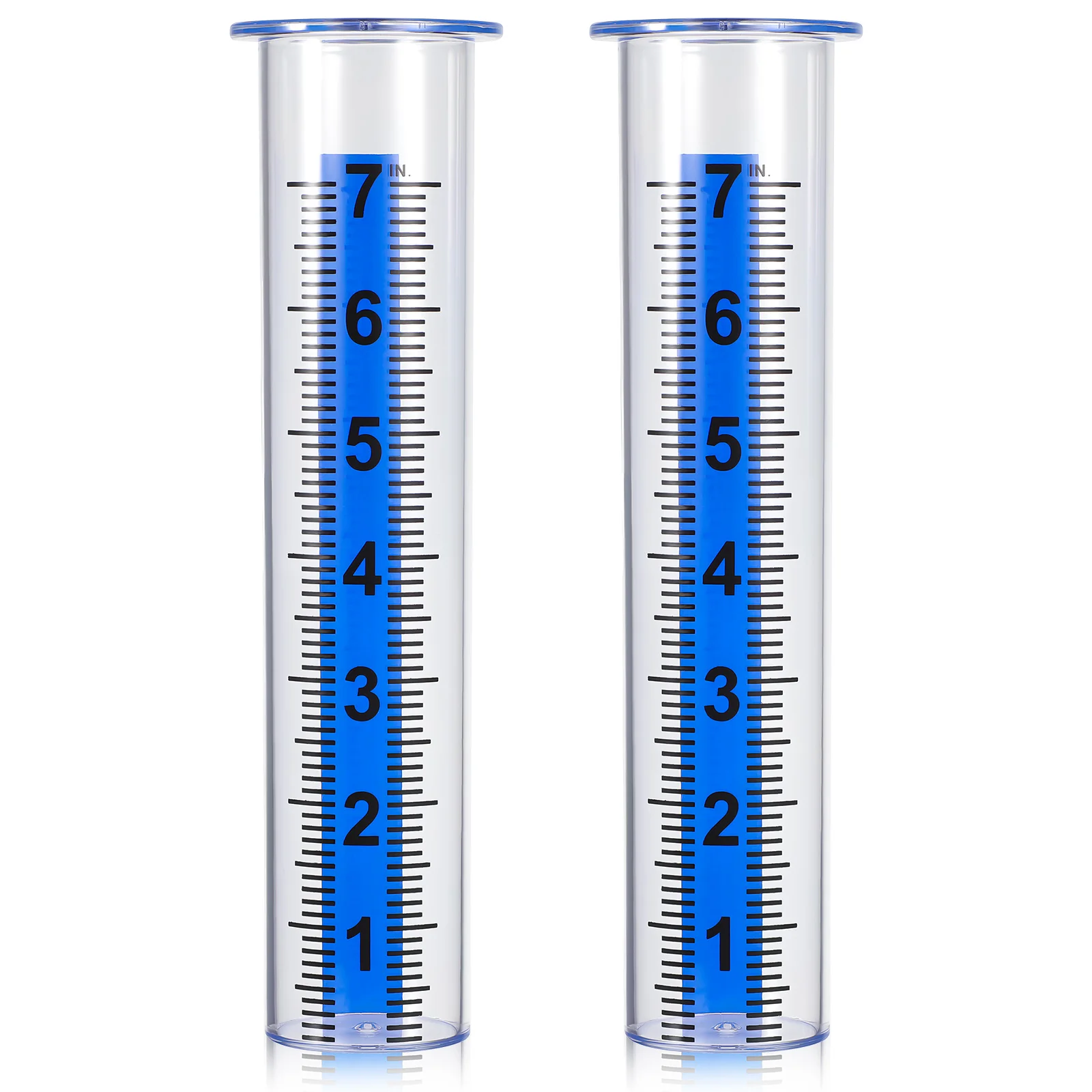 2 Pcs Test Tube Decorative Rain Gauge Outdoor Precision Measuring Rainwater Gauges Plastic Digital
2 Pcs Test Tube Decorative Rain Gauge Outdoor Precision Measuring Rainwater Gauges Plastic Digital