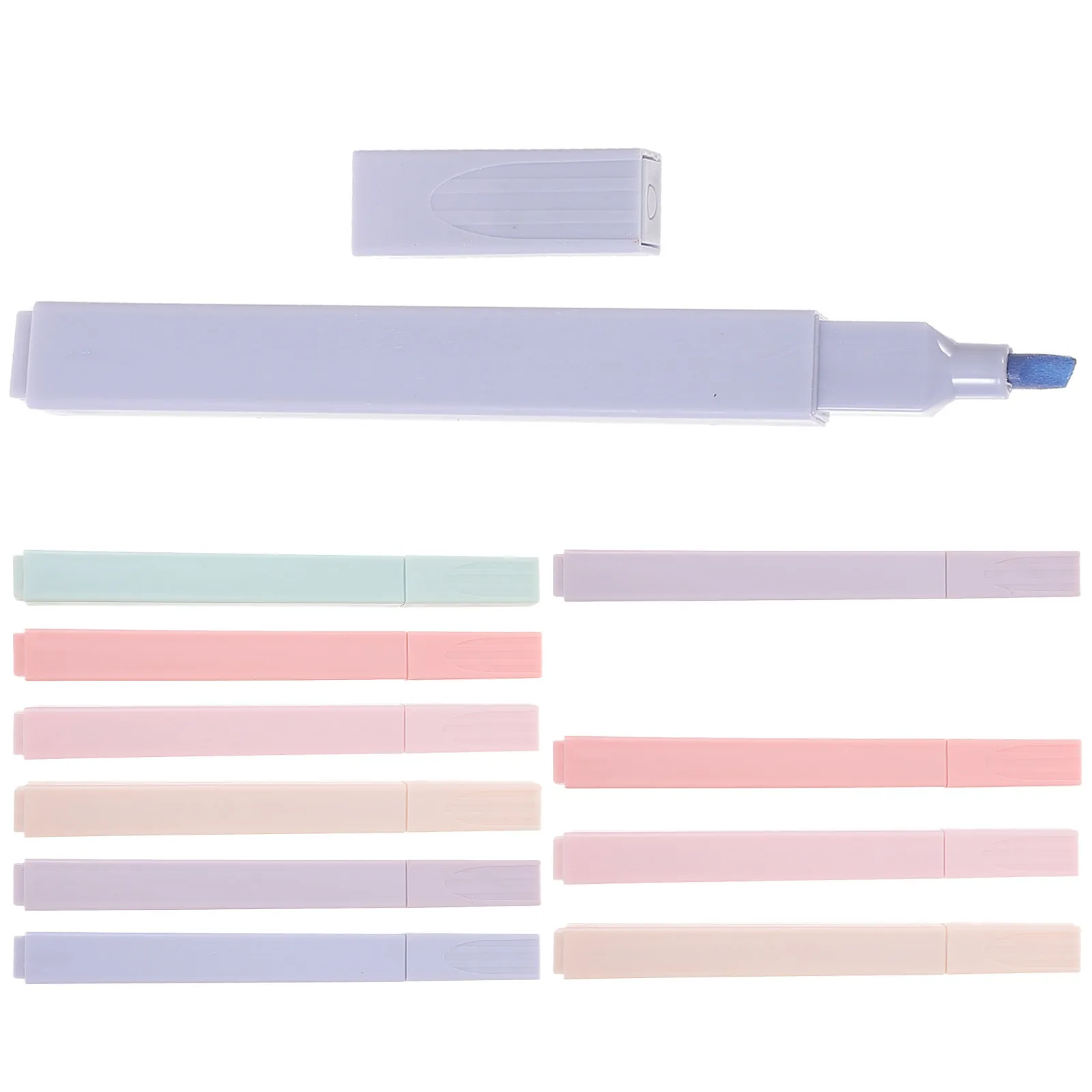 12Pcs Colorful Journal Highlighters Smooth Writing No Ink Leakage Thick Tip for Coloring Thin Tip for Notes Teachers Students
12Pcs Colorful Journal Highlighters Smooth Writing No Ink Leakage Thick Tip for Coloring Thin Tip for Notes Teachers Students