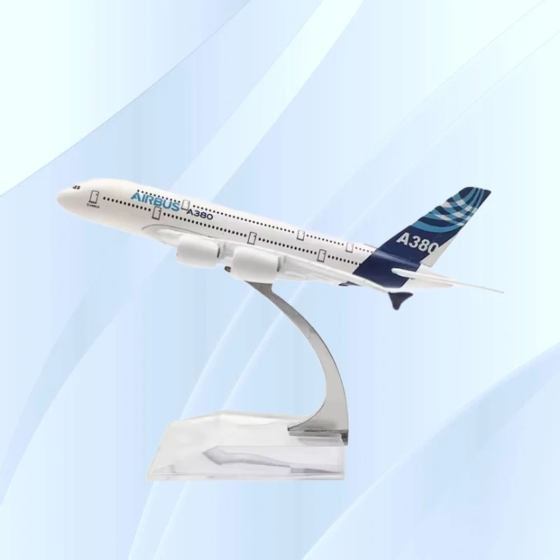 Scale 1/400 Model Plane Toys Child Diecast 16cm Alloy Prototype Airways 380 A380 Aircraft Decoration Aeroplane for Boys
Scale 1/400 Model Plane Toys Child Diecast 16cm Alloy Prototype Airways 380 A380 Aircraft Decoration Aeroplane for Boys