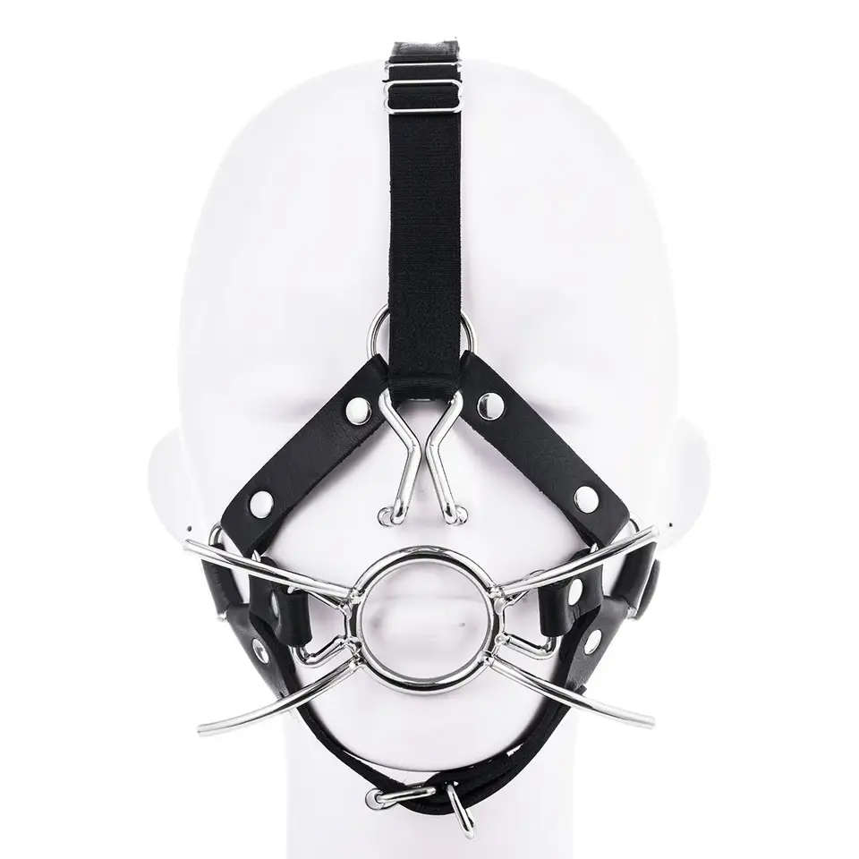 Metal Gag Spin Vorm Metalen Ring Op