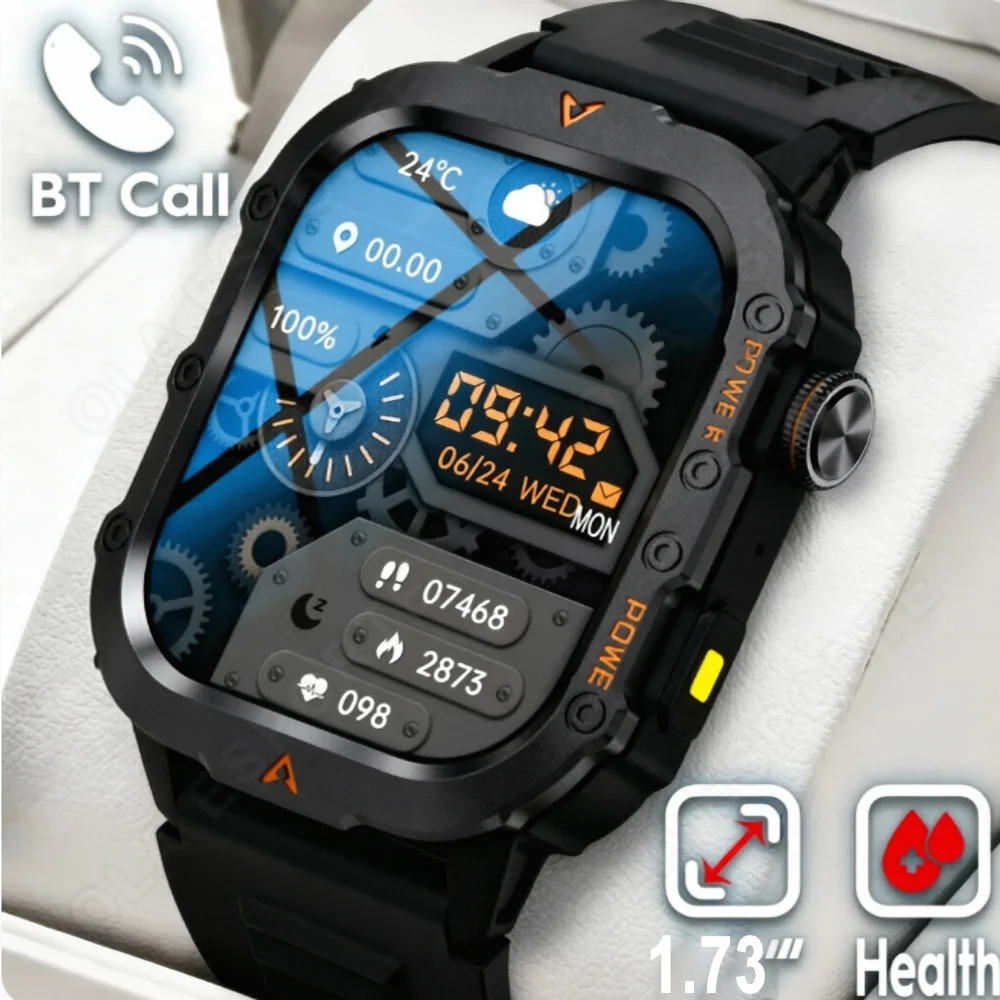 Men Smart Watch Bluetooth Call Sleep Heart Rate Health Monitor Outdoor LED Flashlight Waterproof Sports Watche For Android IOS
Men Smart Watch Bluetooth Call Sleep Heart Rate Health Monitor Outdoor LED Flashlight Waterproof Sports Watche For Android IOS
