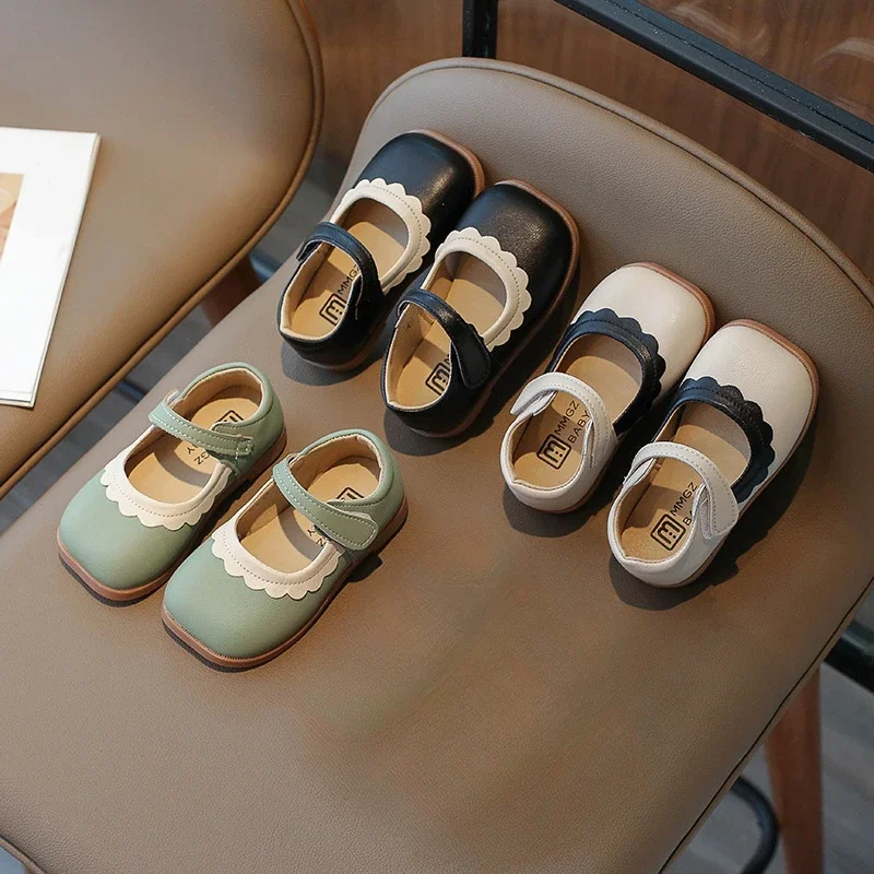 Soft Soled Girls Shoes Fashion Kids Leather Shoes Anti Slip Girls' Casual Shoes Simple Child Casual Shoe Retro Girl Leather Shoe
Soft Soled Girls Shoes Fashion Kids Leather Shoes Anti Slip Girls' Casual Shoes Simple Child Casual Shoe Retro Girl Leather Shoe