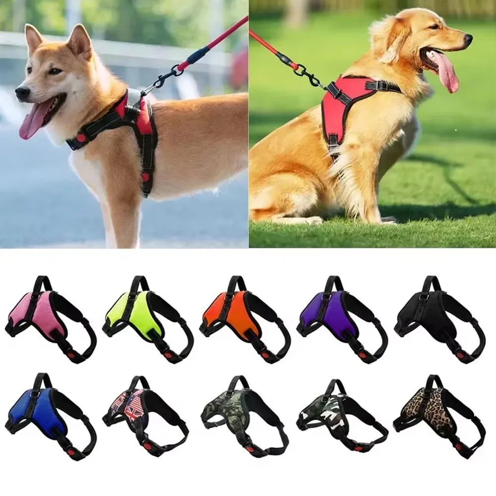 Small Medium Large Dog Harness Strong Harness Vest for Dogs Pet Shop Everything for Dogs Golden Retriever Chihuahua Accessories
Small Medium Large Dog Harness Strong Harness Vest for Dogs Pet Shop Everything for Dogs Golden Retriever Chihuahua Accessories