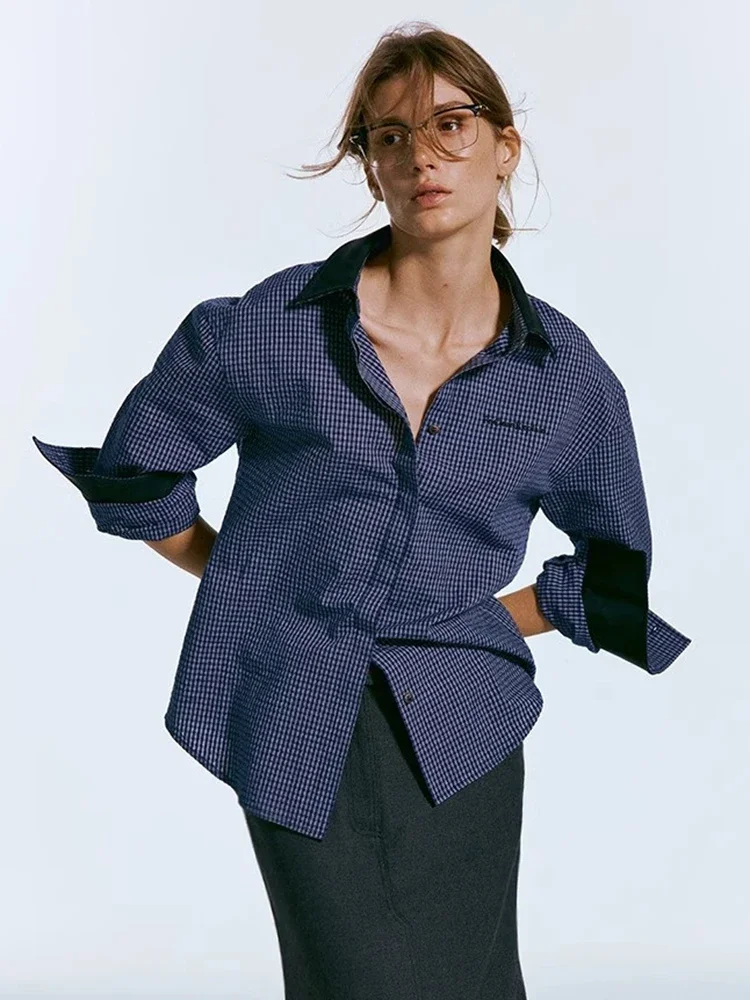 Y2k уличная клетчатая рубашка женская винтажная свободная Harajuku американская повседневная блузка с длинным рукавом с надписью женские весенние топы в стиле ретро
Y2k уличная клетчатая рубашка женская винтажная свободная Harajuku американская повседневная блузка с длинным рукавом с надписью женские весенние топы в стиле ретро