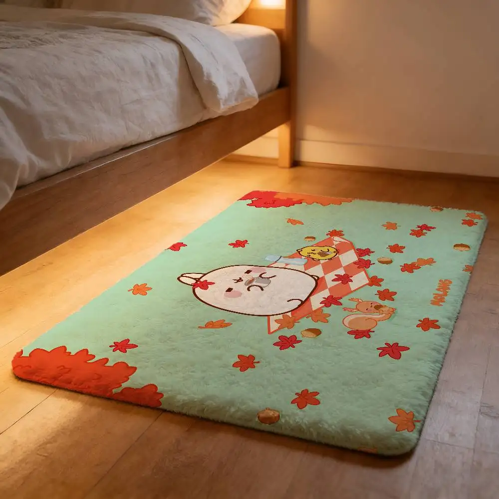 Cartoon Cute M-Molang Cloud Soft Plush Floor Mat Non-Slip, Shed-Free & Absorbent
Cartoon Cute M-Molang Cloud Soft Plush Floor Mat Non-Slip, Shed-Free & Absorbent