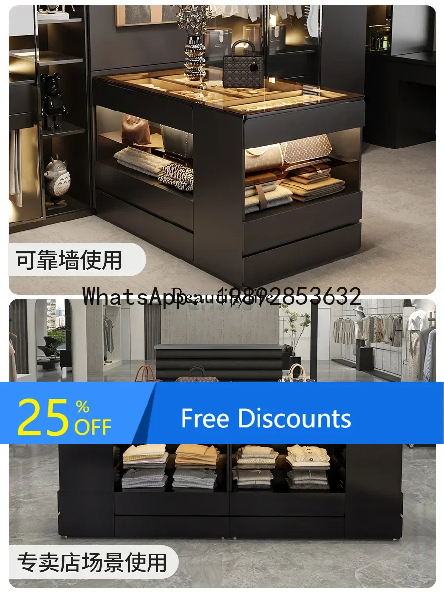 .Modern Minimalist Cloakroom Island Cabinet Jewelry Display Household Double-Sided Chest of Drawers
.Modern Minimalist Cloakroom Island Cabinet Jewelry Display Household Double-Sided Chest of Drawers