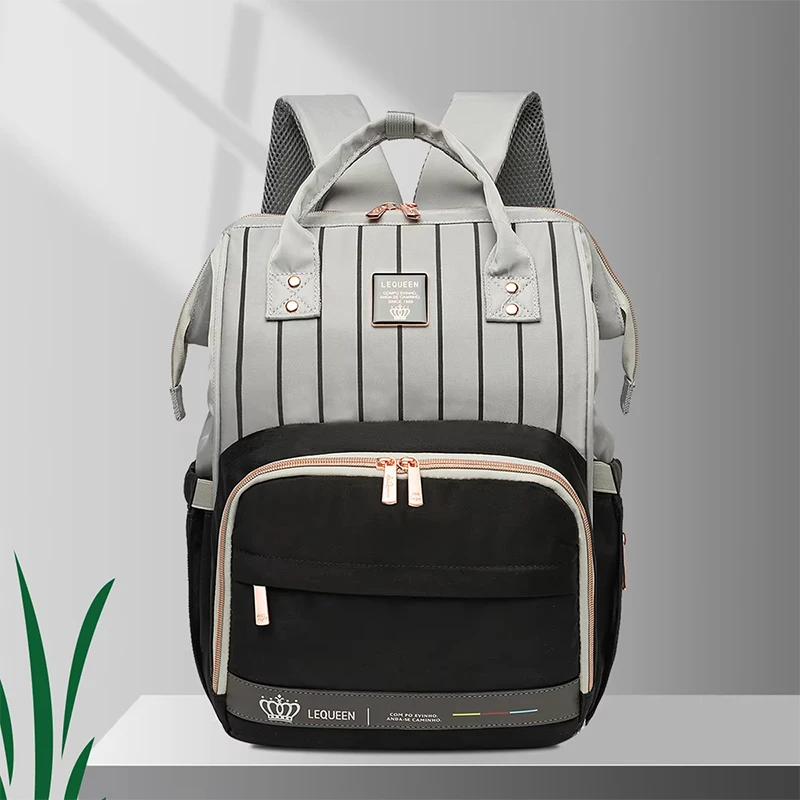 Модные сумки для подгузников для мамы, водонепроницаемые полосатые рюкзаки-оксфорды большой емкости, дорожная сумка для новорожденных
Модные сумки для подгузников для мамы, водонепроницаемые полосатые рюкзаки-оксфорды большой емкости, дорожная сумка для новорожденных