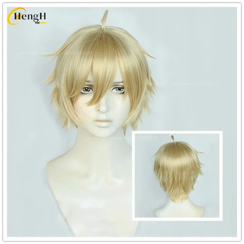In Stock Synthetic Anime ES Mashiro Tomoya Wig Unisex Short 28cm Flax Gold Cosplay Wig Heat Resistant Hair Party Wigs + Wig Cap
In Stock Synthetic Anime ES Mashiro Tomoya Wig Unisex Short 28cm Flax Gold Cosplay Wig Heat Resistant Hair Party Wigs + Wig Cap