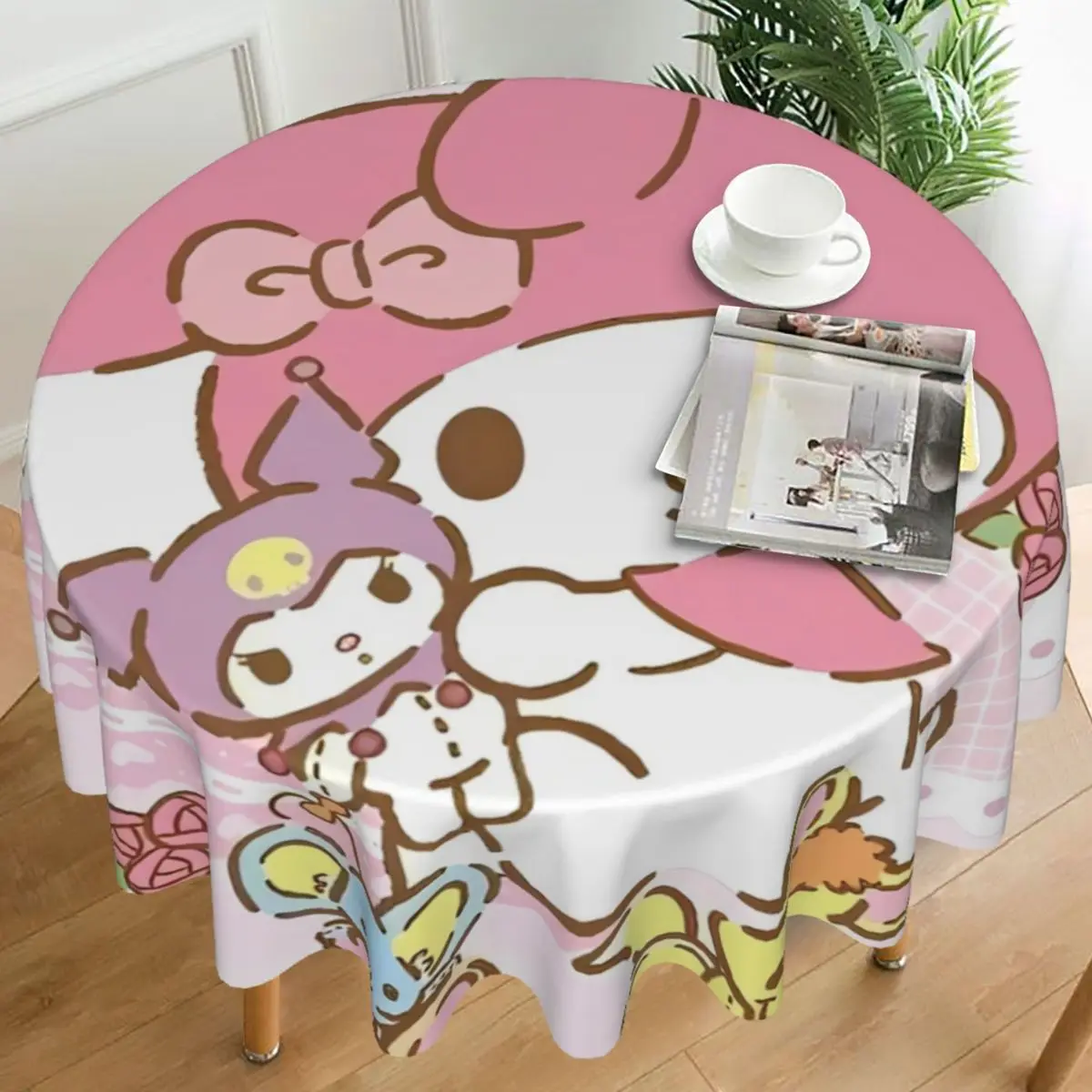 Скатерть My Melody, круглая скатерть и элегантная скатерть Kuromi, скатерти на заказ, украшение для кухни, столовой
Скатерть My Melody, круглая скатерть и элегантная скатерть Kuromi, скатерти на заказ, украшение для кухни, столовой